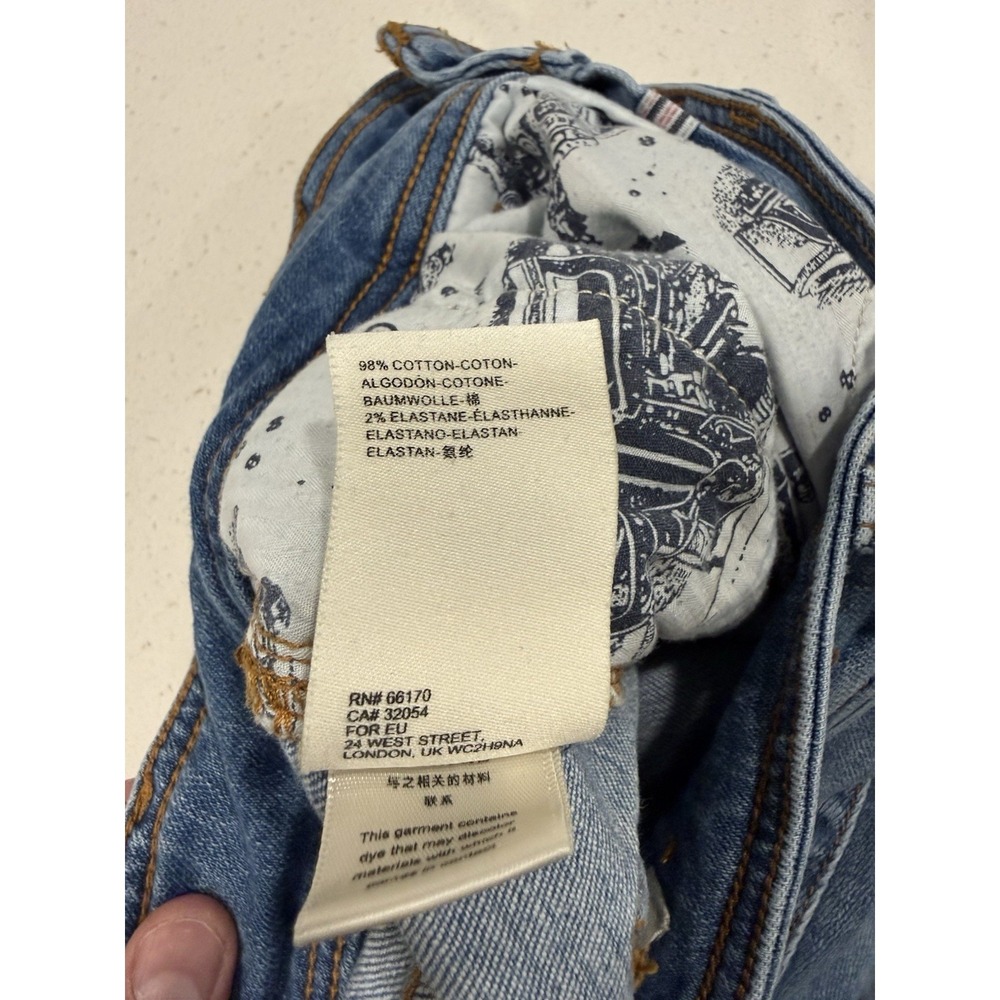 Anthropologie Pilcro Ultra High Rise Pleated Jeans Women's 28 - Picture 4 of 7